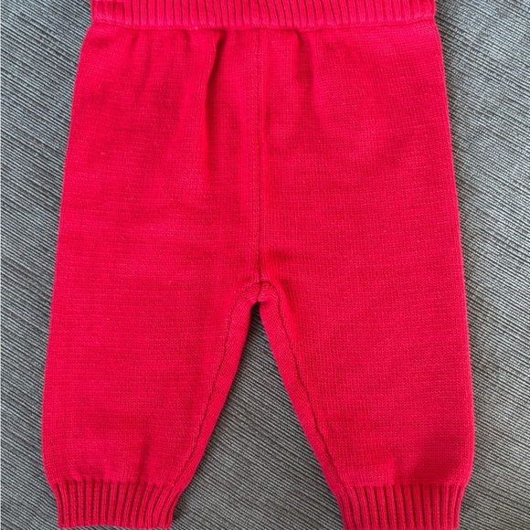 NWt Edgehill Collection newborn Boy Round Neck Long Sleeve Fairisle sweater set - Picture 6 of 8